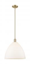 Innovations Lighting 716-1S-CB-GBD-161 - Bristol - 1 Light - 16 inch - Champagne Bronze - Stem hung - Mini Pendant
