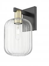 Innovations Lighting 716-1W-BAB-G460-7CL - Preston Cylinder - 1 Light - 6 inch - Black Antique Brass - Sconce