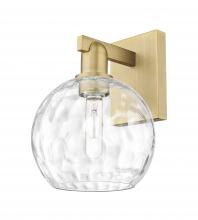 Innovations Lighting 716-1W-BB-G1215-8 - Athens Water Glass - 1 Light - 8 inch - Brushed Brass - Sconce