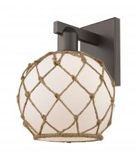 Innovations Lighting 716-1W-OB-G121-8RB - Farmhouse Rope - 1 Light - 8 inch - Oil Rubbed Bronze - Sconce