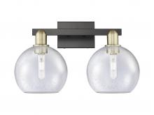 Innovations Lighting 716-2W-BAB-G124-8 - Athens - 2 Light - 19 inch - Black Antique Brass - Bath Vanity Light