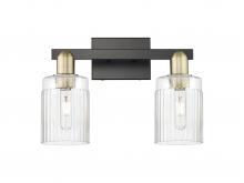 Innovations Lighting 716-2W-BAB-G342 - Hadley - 2 Light - 16 inch - Black Antique Brass - Bath Vanity Light