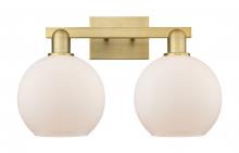 Innovations Lighting 716-2W-BB-G121-8 - Athens - 2 Light - 19 inch - Brushed Brass - Bath Vanity Light
