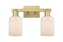 Innovations Lighting 716-2W-BB-G341 - Hadley - 2 Light - 16 inch - Brushed Brass - Bath Vanity Light