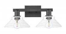Innovations Lighting 716-2W-BK-G132 - Orwell - 2 Light - 19 inch - Matte Black - Bath Vanity Light