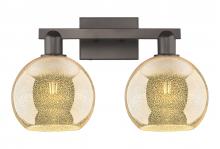 Innovations Lighting 716-2W-OB-G128-8 - Athens - 2 Light - 19 inch - Oil Rubbed Bronze - Bath Vanity Light