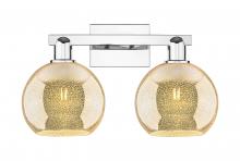 Innovations Lighting 716-2W-PC-G128-8 - Athens - 2 Light - 19 inch - Polished Chrome - Bath Vanity Light