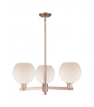 Innovations Lighting 716-3CR-AC-G121-8 - Athens - 3 Light - 30 inch - Antique Copper - Stem hung - Pendant