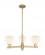 Innovations Lighting 716-3CR-BB-G121-6 - Athens - 3 Light - 28 inch - Brushed Brass - Stem hung - Pendant