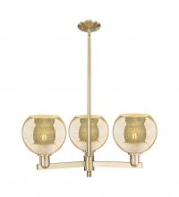 Innovations Lighting 716-3CR-CB-G128-8 - Athens - 3 Light - 30 inch - Champagne Bronze - Stem hung - Pendant