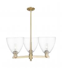 Innovations Lighting 716-3CR-CB-GBD-92 - Bristol - 3 Light - 31 inch - Champagne Bronze - Stem hung - Pendant
