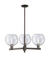 Innovations Lighting 716-3CR-OB-G124-8 - Athens - 3 Light - 30 inch - Oil Rubbed Bronze - Stem hung - Pendant