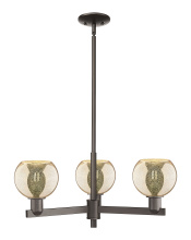 Innovations Lighting 716-3CR-OB-G128-6 - Athens - 3 Light - 28 inch - Oil Rubbed Bronze - Stem hung - Pendant