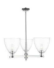 Innovations Lighting 716-3CR-PC-GBD-92 - Bristol - 3 Light - 31 inch - Polished Chrome - Stem hung - Pendant