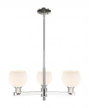 Innovations Lighting 716-3CR-PN-G121-6 - Athens - 3 Light - 28 inch - Polished Nickel - Stem hung - Pendant