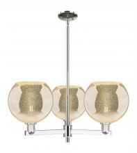 Innovations Lighting 716-3CR-PN-G128-10 - Athens - 3 Light - 32 inch - Polished Nickel - Stem hung - Pendant
