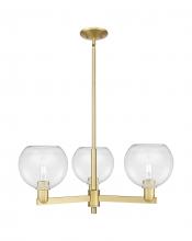 Innovations Lighting 716-3CR-SG-G122-8 - Athens - 3 Light - 30 inch - Satin Gold - Stem hung - Pendant
