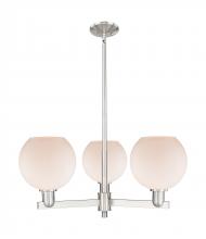 Innovations Lighting 716-3CR-SN-G121-8 - Athens - 3 Light - 30 inch - Satin Nickel - Stem hung - Pendant