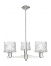 Innovations Lighting 716-3CR-SN-G402 - Niagara - 3 Light - 28 inch - Satin Nickel - Stem hung - Pendant