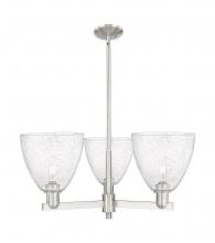 Innovations Lighting 716-3CR-SN-GBD-94 - Bristol - 3 Light - 31 inch - Satin Nickel - Stem hung - Pendant