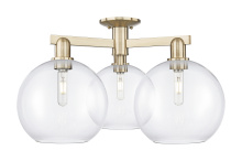Innovations Lighting 716-3F-CB-G122-10 - Athens - 3 Light - 28 inch - Champagne Bronze - Semi-Flush Mount