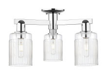 Innovations Lighting 716-3F-PC-G342 - Hadley - 3 Light - 22 inch - Polished Chrome - Semi-Flush Mount