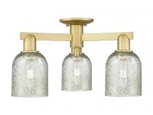 Innovations Lighting 716-3F-SG-G259 - Caledonia - 3 Light - 23 inch - Satin Gold - Semi-Flush Mount