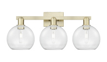 Innovations Lighting 716-3W-AB-G122-8 - Athens - 3 Light - 27 inch - Antique Brass - Bath Vanity Light