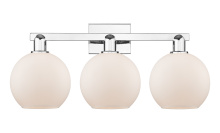 Innovations Lighting 716-3W-PC-G121-8 - Athens - 3 Light - 27 inch - Polished Chrome - Bath Vanity Light