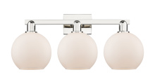 Innovations Lighting 716-3W-PN-G121-8 - Athens - 3 Light - 27 inch - Polished Nickel - Bath Vanity Light