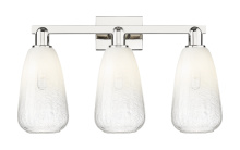 Innovations Lighting 716-3W-PN-G480-6OP - Brookhaven Almond - 3 Light - 26 inch - Polished Nickel - Bath Vanity Light