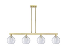 Innovations Lighting 716-4I-AC-G124-8 - Athens - 4 Light - 51 inch - Antique Copper - Stem hung - Island Light