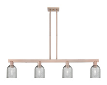 Innovations Lighting 716-4I-AC-G257 - Caledonia - 4 Light - 48 inch - Antique Copper - Stem hung - Island Light