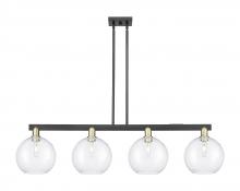 Innovations Lighting 716-4I-BAB-G122-10 - Athens - 4 Light - 53 inch - Black Antique Brass - Stem hung - Island Light