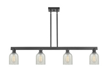 Innovations Lighting 716-4I-BK-G2511 - Caledonia - 4 Light - 48 inch - Matte Black - Stem hung - Island Light
