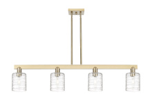Innovations Lighting 716-4I-CB-G1113 - Cobbleskill - 4 Light - 48 inch - Champagne Bronze - Stem hung - Island Light