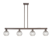 Innovations Lighting 716-4I-OB-G122C-6CL - Athens - 4 Light - 49 inch - Oil Rubbed Bronze - Stem hung - Island Light