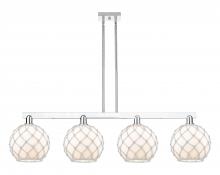 Innovations Lighting 716-4I-PC-G121-10RW - Farmhouse Rope - 4 Light - 53 inch - Polished Chrome - Stem hung - Island Light
