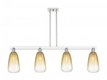 Innovations Lighting 716-4I-PN-G480-6AM - Brookhaven Almond - 4 Light - 48 inch - Polished Nickel - Stem hung - Island Light