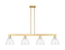 Innovations Lighting 716-4I-SG-GBD-754 - Bristol - 4 Light - 50 inch - Satin Gold - Stem hung - Island Light