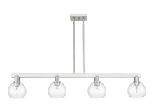 Innovations Lighting 716-4I-SN-G122-6 - Athens - 4 Light - 49 inch - Brushed Satin Nickel - Stem hung - Island Light