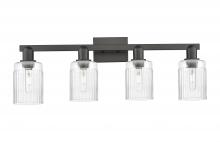 Innovations Lighting 716-4W-BK-G342 - Hadley - 4 Light - 32 inch - Matte Black - Bath Vanity Light