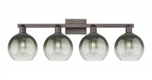 Innovations Lighting 716-4W-OB-G483-8SL - Brookhaven Globe - 4 Light - 36 inch - Oil Rubbed Bronze - Bath Vanity Light