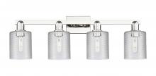 Innovations Lighting 716-4W-PN-G112 - Cobbleskill - 4 Light - 32 inch - Polished Nickel - Bath Vanity Light