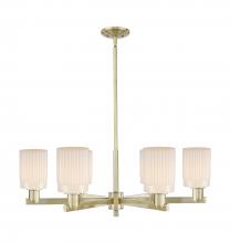 Innovations Lighting 716-6CR-AB-G341 - Hadley - 6 Light - 34 inch - Antique Brass - Stem hung - Chandelier