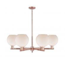 Innovations Lighting 716-6CR-AC-G121-8 - Athens - 6 Light - 38 inch - Antique Copper - Stem hung - Chandelier