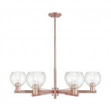 Innovations Lighting 716-6CR-AC-G122-6 - Athens - 6 Light - 36 inch - Antique Copper - Stem hung - Chandelier