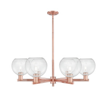 Innovations Lighting 716-6CR-AC-G122-8 - Athens - 6 Light - 38 inch - Antique Copper - Stem hung - Chandelier