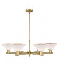 Innovations Lighting 716-6CR-BB-G131 - Orwell - 6 Light - 38 inch - Brushed Brass - Stem hung - Chandelier