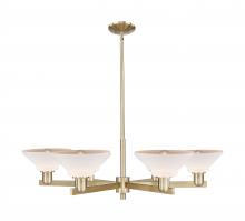 Innovations Lighting 716-6CR-CB-G131 - Orwell - 6 Light - 38 inch - Champagne Bronze - Stem hung - Chandelier